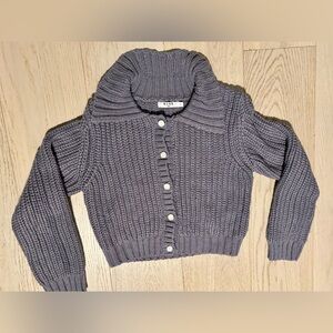 NA-KD Purple Knitted Women’s Cardigan Sweater